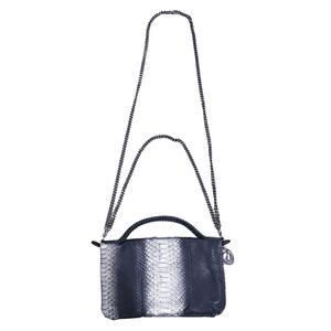 Nada Sawaya Snake Skin Bibi Mini Crossbody